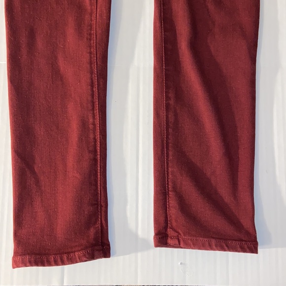 Big Star Maddie Skinny Size 26 R Denim Red Jeans - Picture 4 of 13